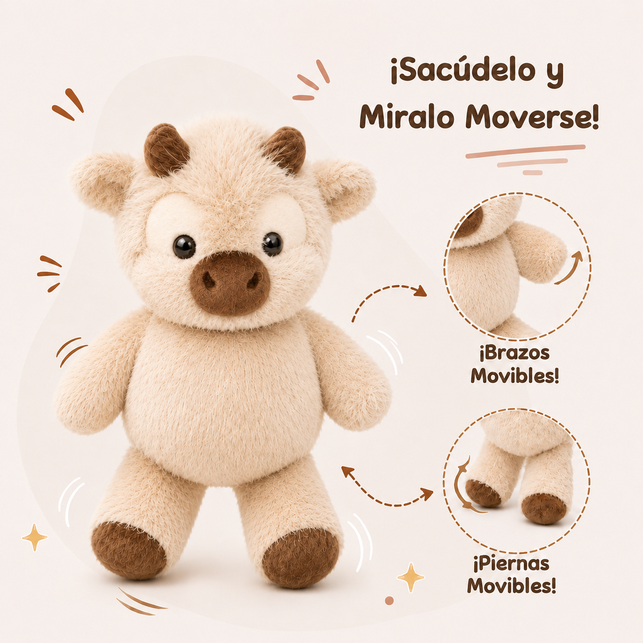 MIMOOLY™ El Peluche que Camina a tus Brazos